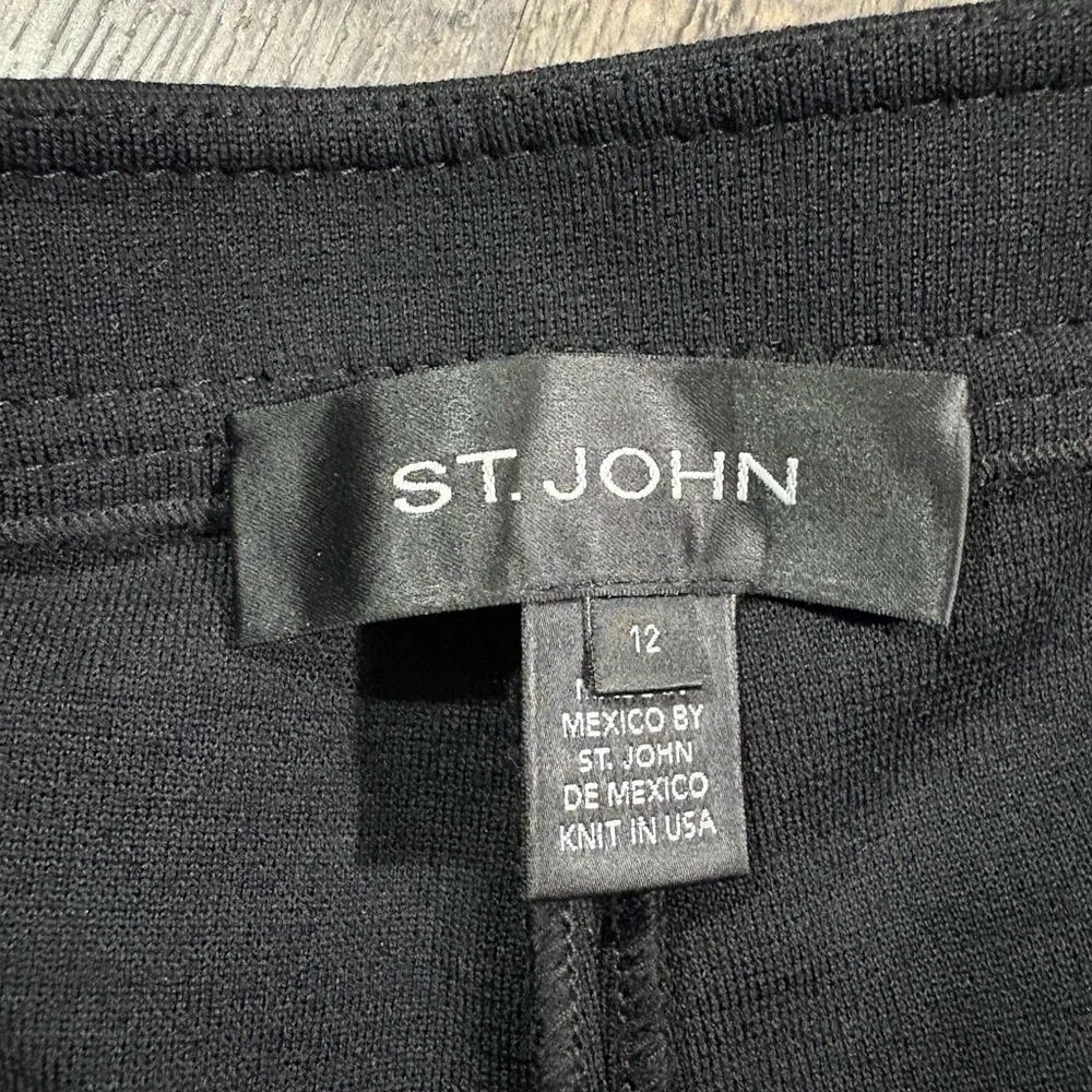 ST. JOHN Black Pants